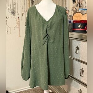 Bloomchic green women blouse